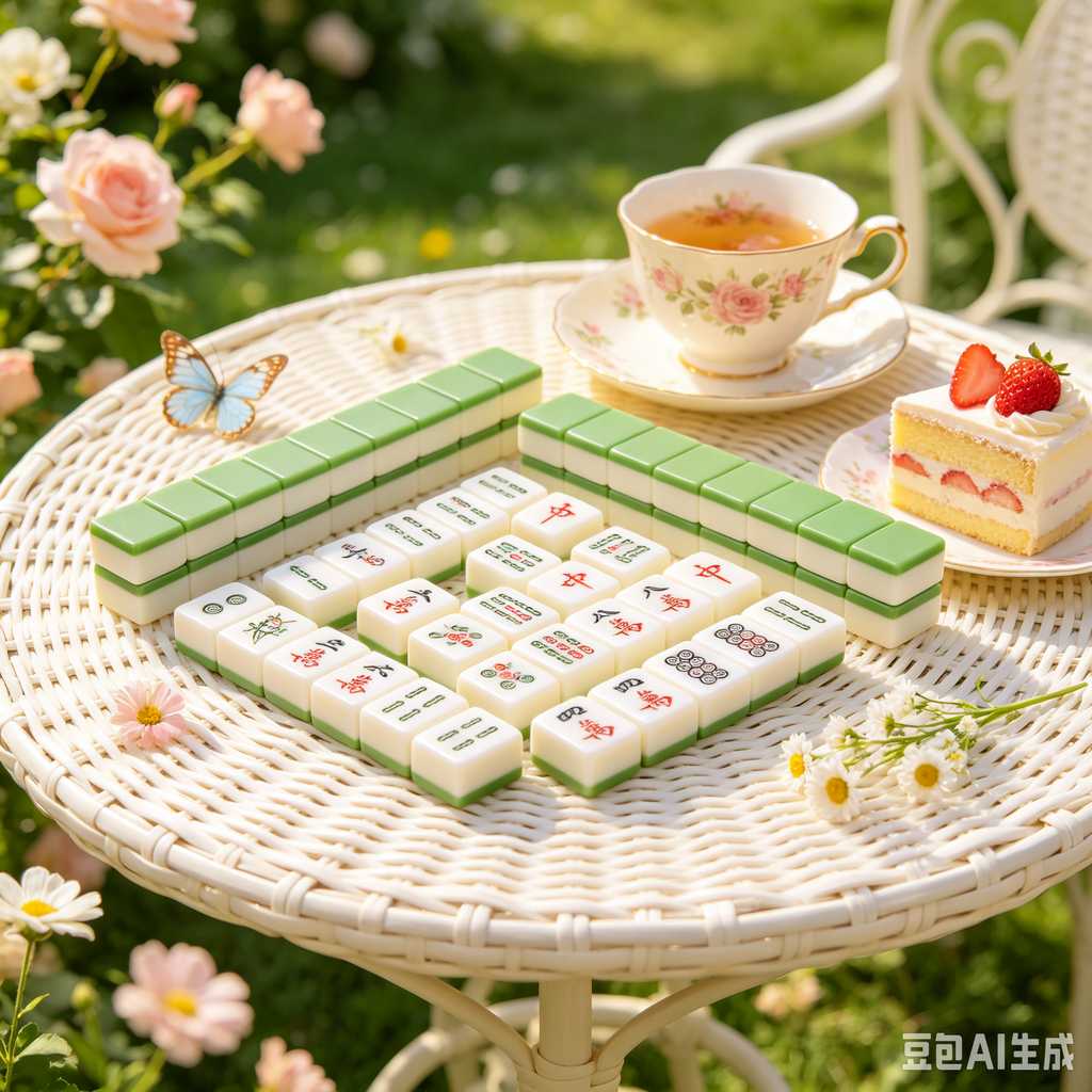 small mahjong mat portable