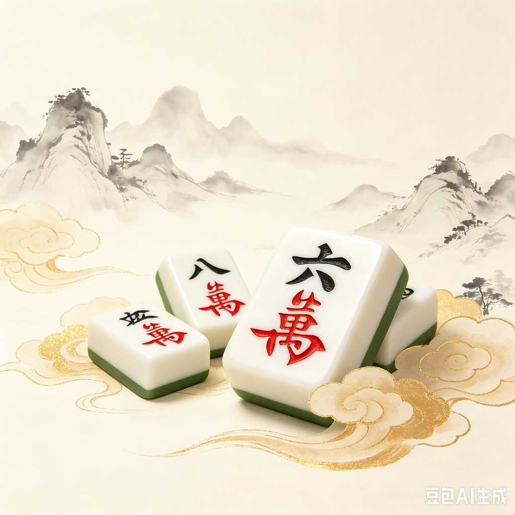 compact mahjong set for small home