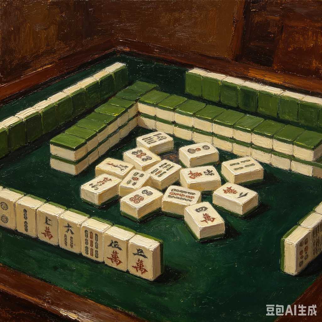 animal pattern mahjong tiles