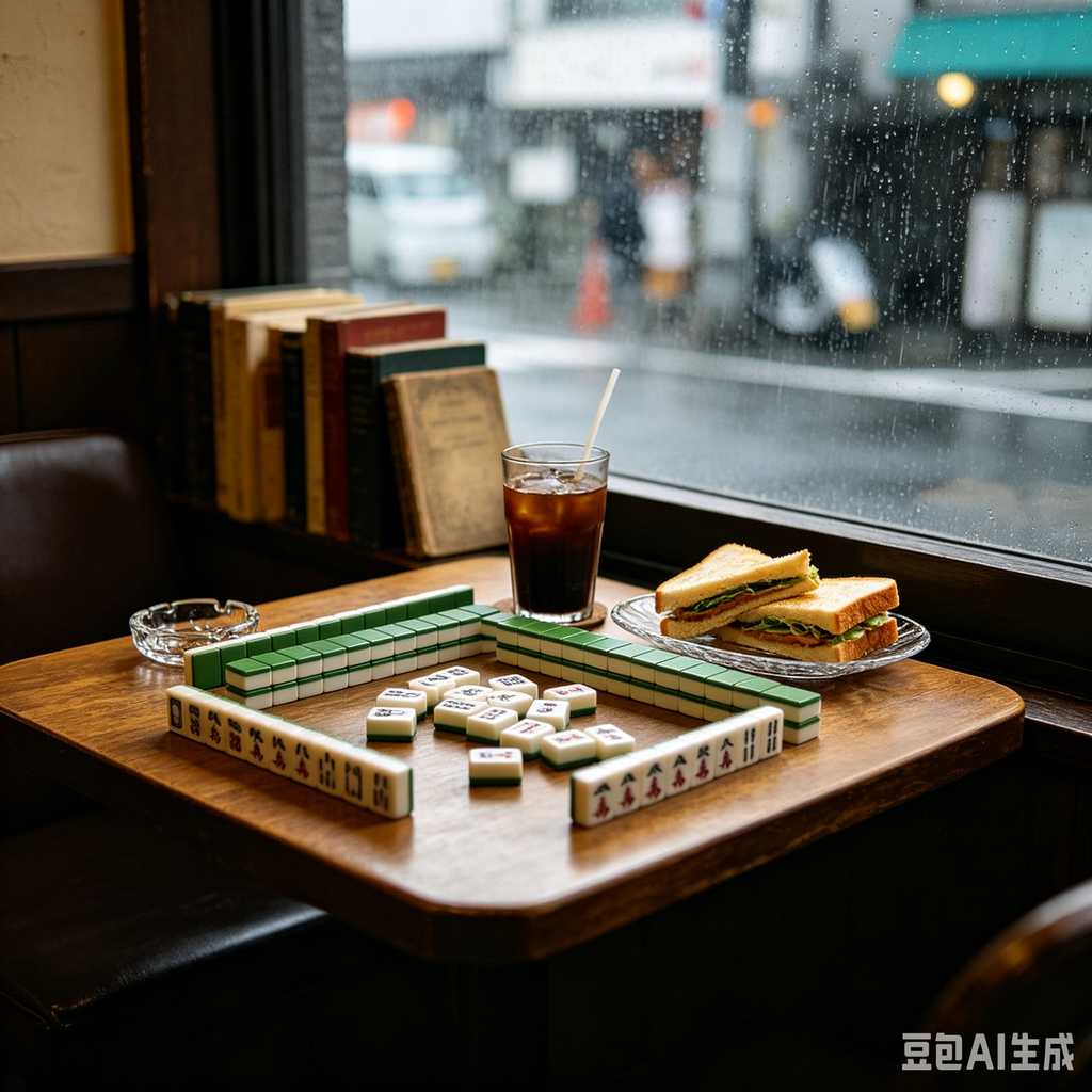 metallic finish mahjong set